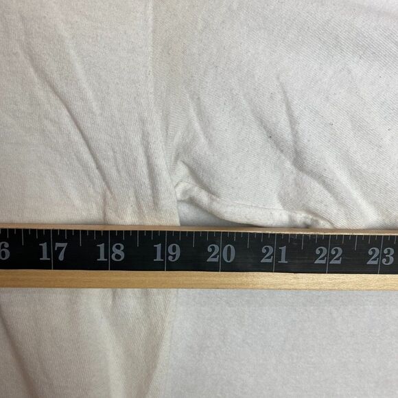 Gildan Church Kids Graphic Shirt Long Sleeve Crewneck White Yellow Size Medium - Picture 6 of 8